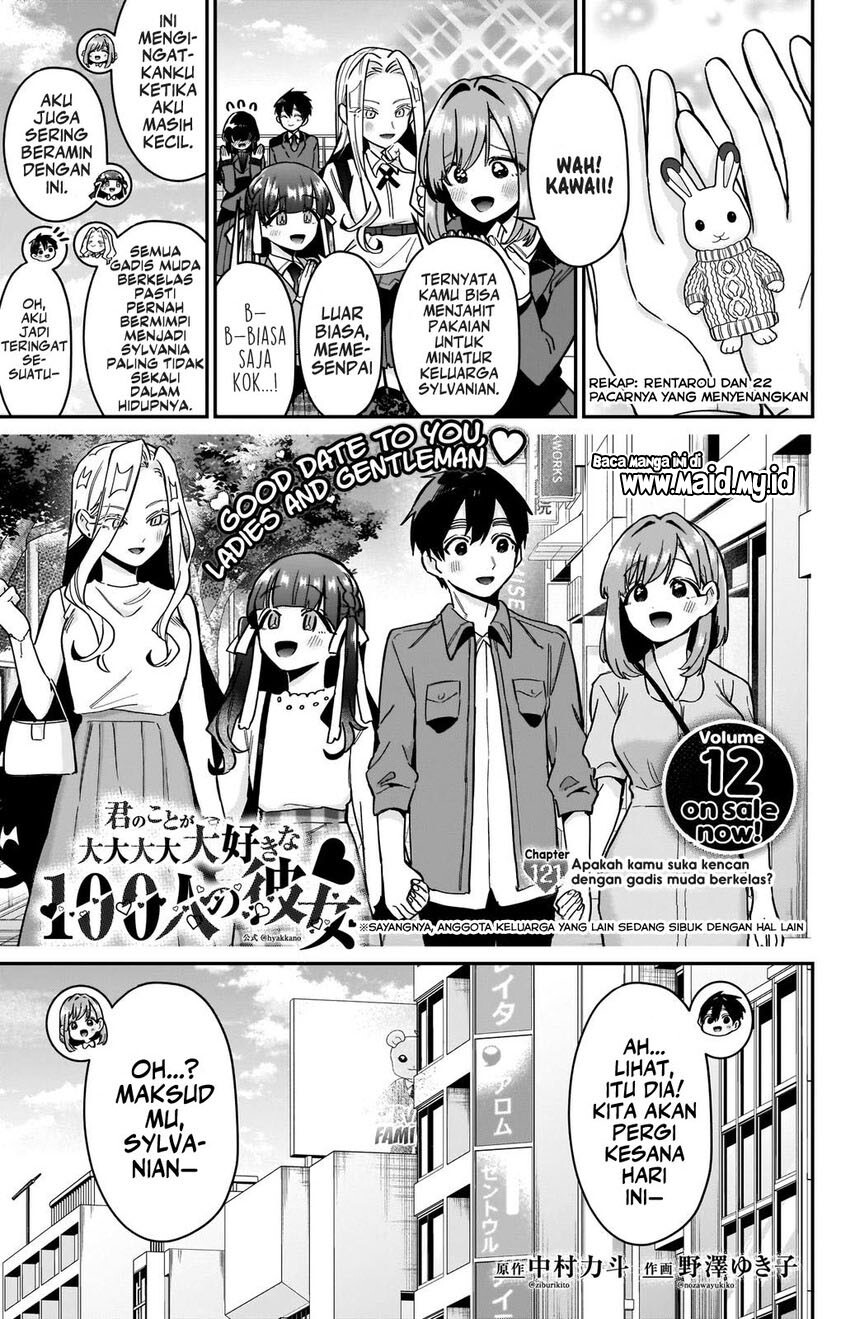 Kimi no Koto ga Dai Dai Dai Dai Daisuki na 100-ri no Kanojo Chapter 121 Gambar 3